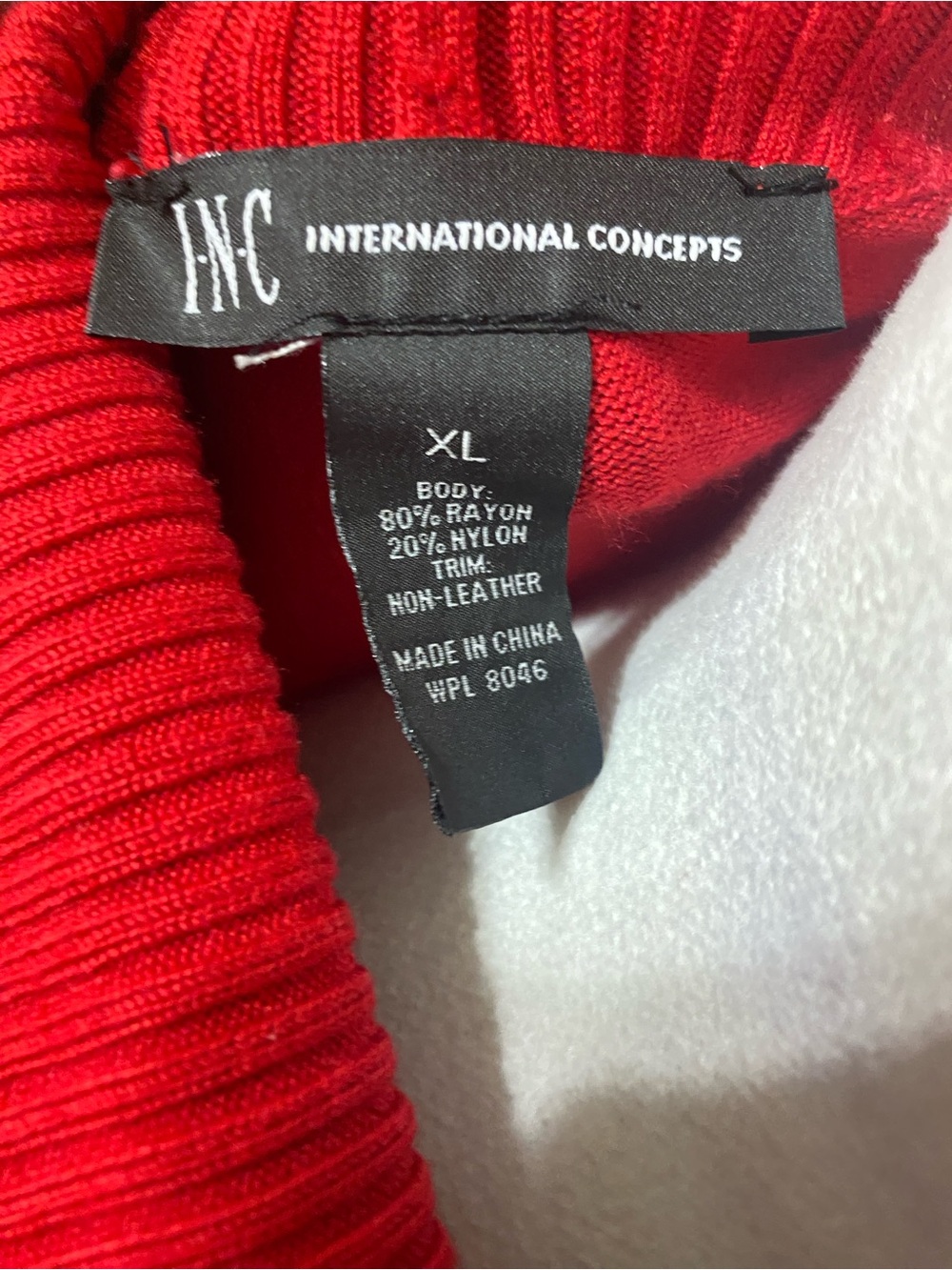 International Concepts Shawl Collar Sweater with Buckle Detail - Picture 6 of 6